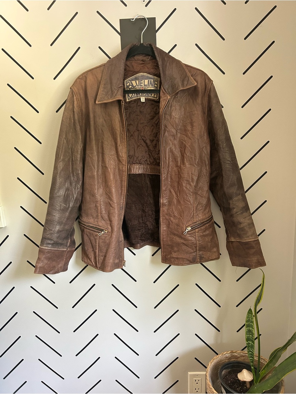 Vintage super soft leather jacket